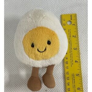 Jellycat Amuseables Hard Boiled Egg Plush Stuffed Animal Food